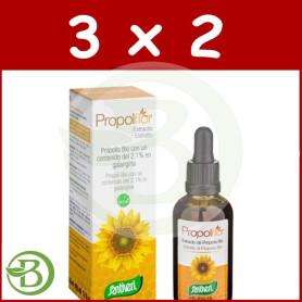 Pack 3x2 Propolflor Extracto Bio 50Ml. Santiveri