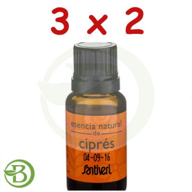 Pack 3x2 Aceite Esencial de Ciprés 14Ml. Santiveri