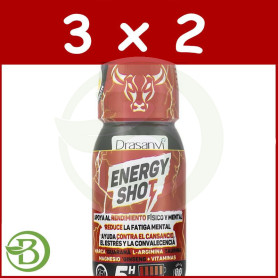 Pack 3x2 Energy Shot Sabor Limon 60Ml Drasanvi