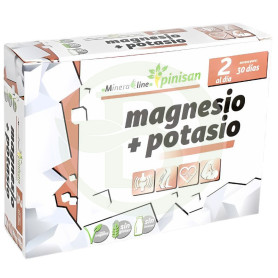 Magnesio + Potasio 60 Comp Pinisan