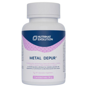 Metal Depur 60 Cápsulas Vegetales Nutrinat Evolution