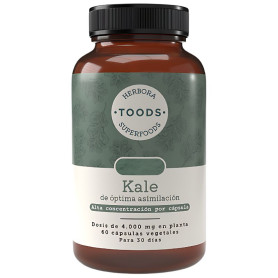 Kale 720Mg 60 Cápsulas Vegetales Herbora