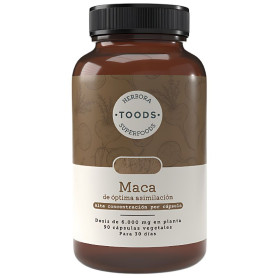 Maca 720Mg 90 Cápsulas Vegetales Herbora