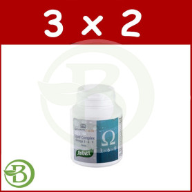 Pack 3x2 Lipid Complex Omega 3-6-9 125 Perlas Santiveri