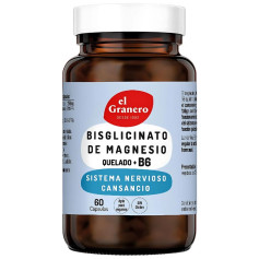 Bisglicinato De Magnesio + B6 60Capsulas Granero