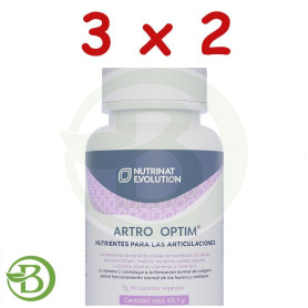 Pack 3x2 Artro Optim 90 Cápsulas Nutrinat Evolution