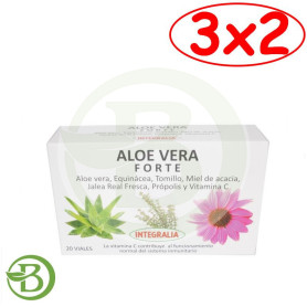 Pack 3x2 Aloe Vera Forte 20 Viales Integralia