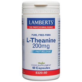 L-Teanina 200 Mg 60 Cápsulas Lamberts