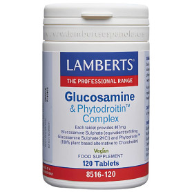 Complejo De Glucosamina y Fitodroitina 120 Comprimidos Lamberts