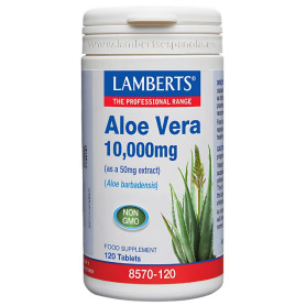 Aloe Vera 10.000Mg 120 Comprimidos Lamberts