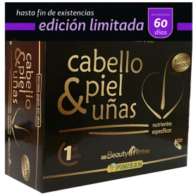 Cabello, Piel y Uñas 60 Cápsulas (Edición Limitada) Pinisan