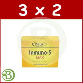 Pack 3x2 Inmuno-5 + Bac 7Sbrs. Zeus