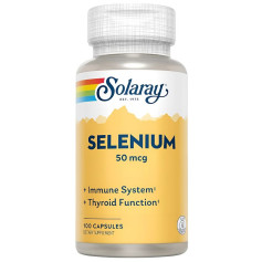 Selenium 50Mcg 100 Capsulas Solaray