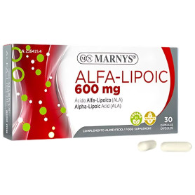 Alfa-Lipoic 600Mg 30 Cápsulas Marnys