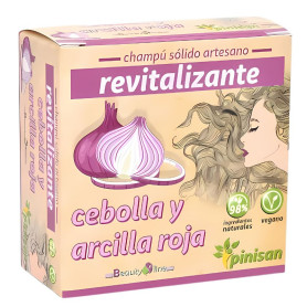 Champu Solido Revitalizante Cebolla y Arcilla Roja Pinisan