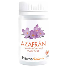 Azafran + Garcinia + Cafe Verde 30 Cápsulas Prisma Natural