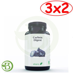 Pack 3x2 Carbon Digest 815 Mg 60 Perlas Ebers