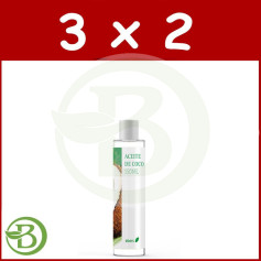 Pack 3x2 Aceite De Coco 150 Ml Ebers