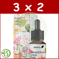 Pack 3x2 Dormizzen Gotas Petit 50 Ml Ebers