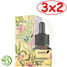 Pack 3x2 Gasinatur Gotas Petit 50 Ml Ebers