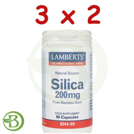 Pack 3x2 Silicio 200Mg. Lamberts