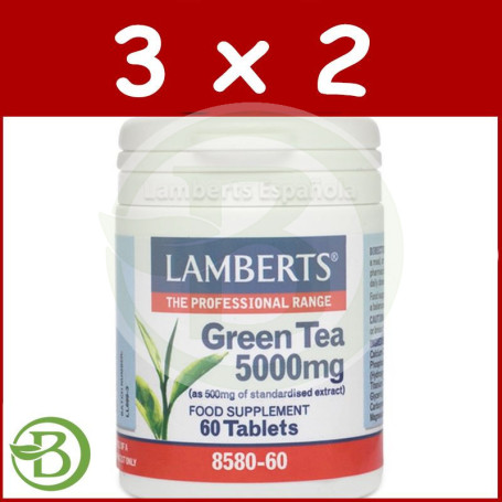 Pack 3x2 Té Verde Lamberts