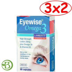 Pack 3x2 Eyewise Omega 3 60 Cápsulas Lamberts