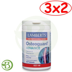 Pack 3x2 Osteoguard Advance 90 Tabletas Lamberts