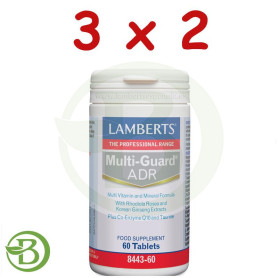 Pack 3x2 Multi-Guard ADR 60 Tabletas Lamberts