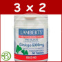 Pack 3x2 Ginkgo Biloba 6.000Mg. 60 Tabletas Lamberts