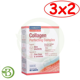 Pack 3x2 Complejo Perfeccionador De Colágeno 60 Tabletas Lamberts