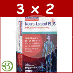 Pack 3x2 Neuro-Logical Plus 60 Cápsulas Lamberts