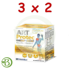 Pack 3x2 Zentrum Art Protec 60 Cápsulas Vegetales