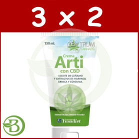 Pack 3x2 Zentrum Crema Arti-Cbd 150Ml Ynsadiet