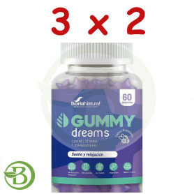 Pack 3x2 Dreams 60 Gominolas Soria Natural