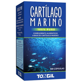 Cartílago Marino 100 Cápsulas Vegetales Tongil