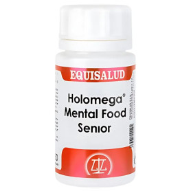 Holomega Mental Food Senior 50 Cápsulas Equisalud