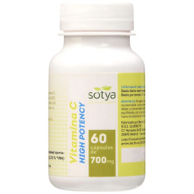 Vitamina C High Potency 700Mg 60 Cápsulas Sotya