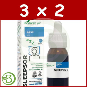 Pack 3x2 Composor 55 Sleepsor 50Ml Soria Natural