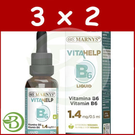 Pack 3x2 Vitahelp B6 30Ml Marnys