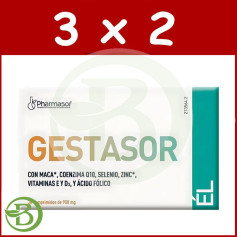 Pack 3x2 Gestasor el 36 Comprimidos Soria Natural