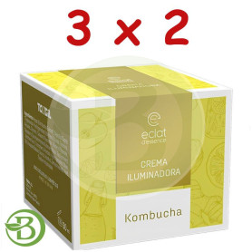 Pack 3x2 Crema Iluminadora con Kombucha 50Ml Tongil