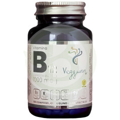 Vitamina B12 1000Mcg. 100 Comprimidos Veggunn