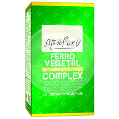 Ferro Vegetal Complex 30 Cápsulas Estado Puro