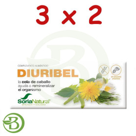 Pack 3x2 Diuribel 10 Viales Soria Natural