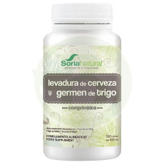 Germen de Trigo y Levadura de Cerveza Comprimidos Soria Natural