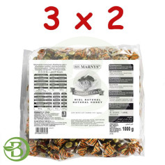 Pack 3x2 Caramelos De Propoleo con Miel 1Kg Marnys